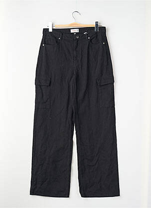 Pantalon drept talie înaltă talie înaltă negru ONLY femeie