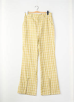 Pantalon drept galben DAISY STREET femeie