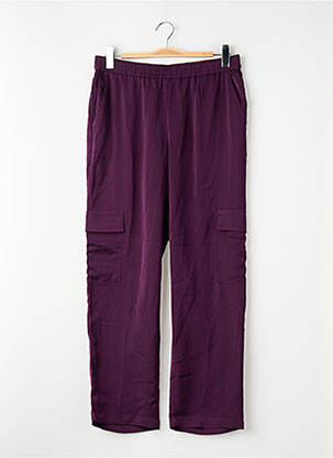 Pantalon drept mărime normală mărime normală violet VILA femeie