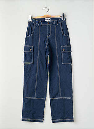 Pantalon cargo albastru ONLY femeie