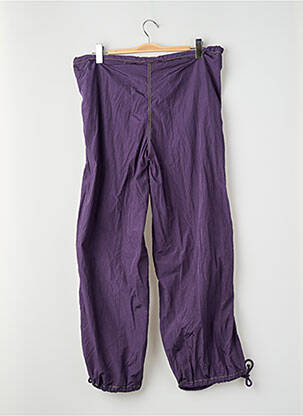Pantalon larg talie joasă violet JJXX femeie