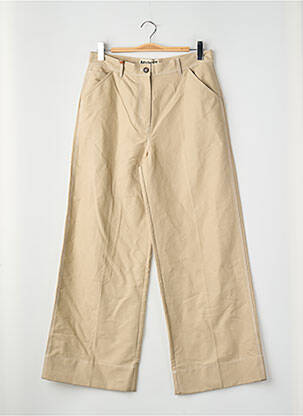 Pantalon larg bej LE FABULEUX MARCEL DE BRUXELLES femeie