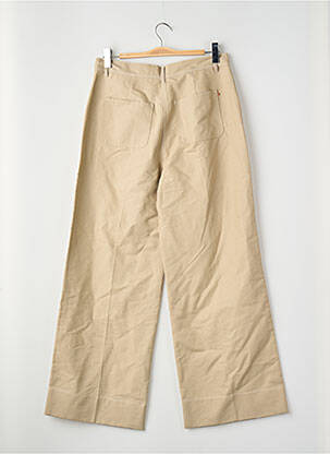 Pantalon larg bej LE FABULEUX MARCEL DE BRUXELLES femeie