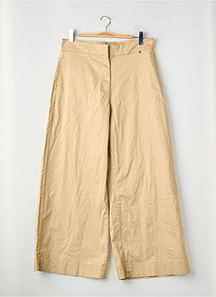 Pantalon larg bej LE FABULEUX MARCEL DE BRUXELLES femeie