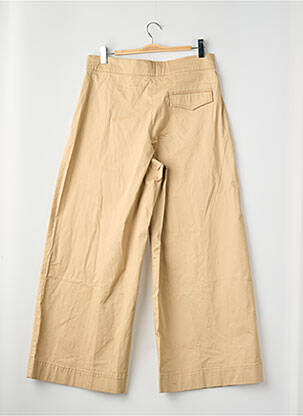 Pantalon larg bej LE FABULEUX MARCEL DE BRUXELLES femeie