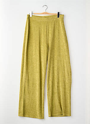 Pantalon larg verde JACQUELINE DE YONG femeie