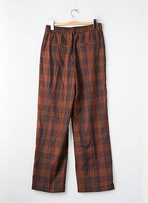 Pantalon drept maro NEON & NYLON femeie