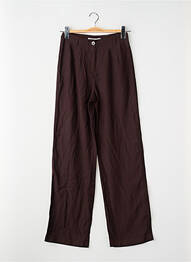 Pantalon drept croială dreaptă maro ONLY femme