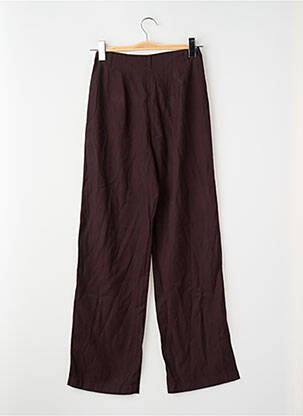 Pantalon drept croială dreaptă maro ONLY femeie