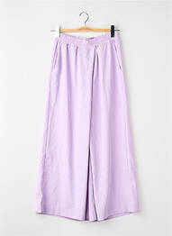 Pantalon larg violet VERO MODA femeie