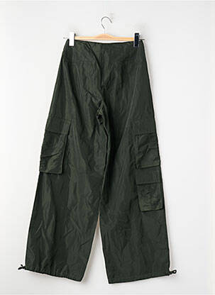 Pantalon cargo croială dreaptă verde ONLY femeie