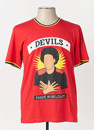 Tricou roșu ZEB STYLE LAB  bărbat