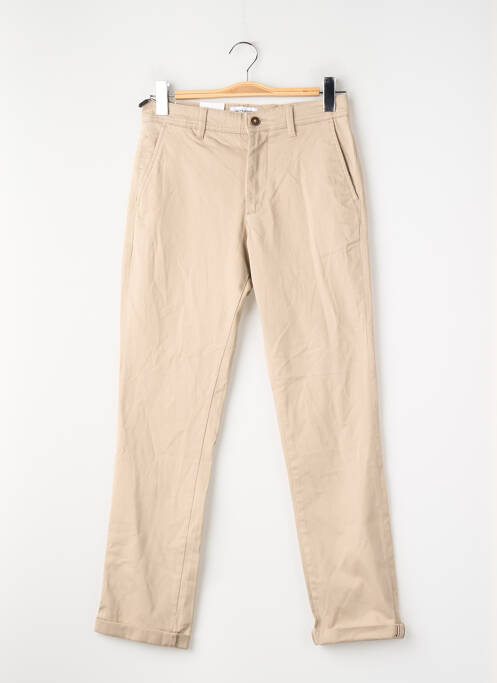 Pantalon chino bej JACK & JONES homme