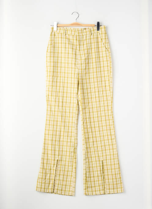 Pantalon drept galben DAISY STREET femme