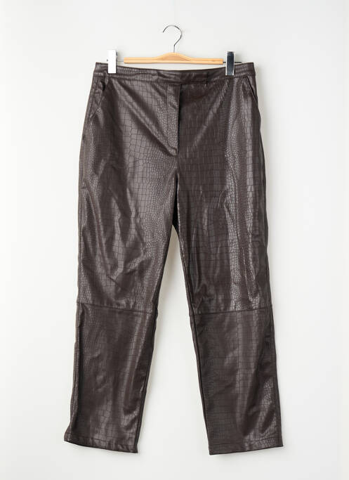 Pantalon drept maro ASTRID BLACK LABEL femme