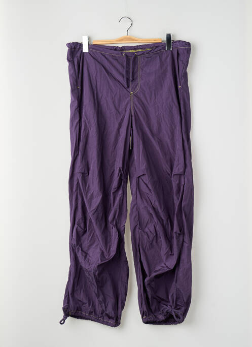Pantalon larg talie joasă violet JJXX femme