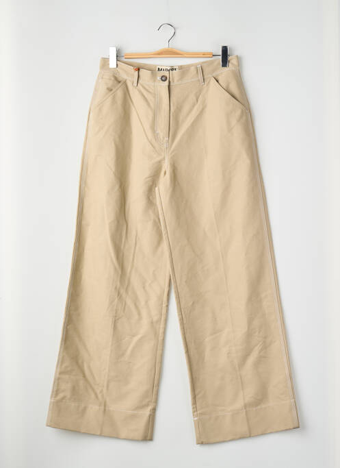 Pantalon larg bej LE FABULEUX MARCEL DE BRUXELLES femme