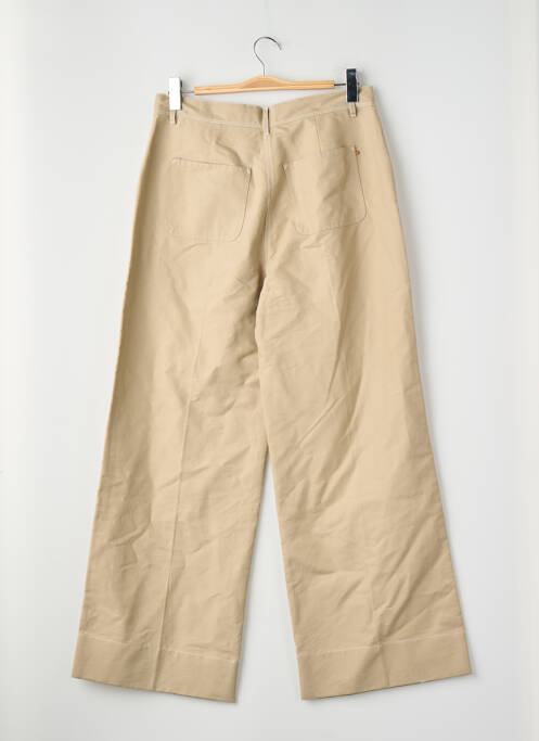 Pantalon larg bej LE FABULEUX MARCEL DE BRUXELLES femme
