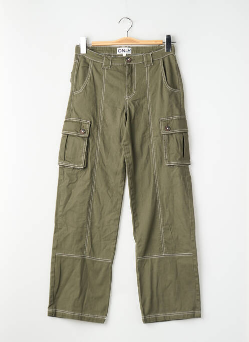 Pantalon cargo verde ONLY femme