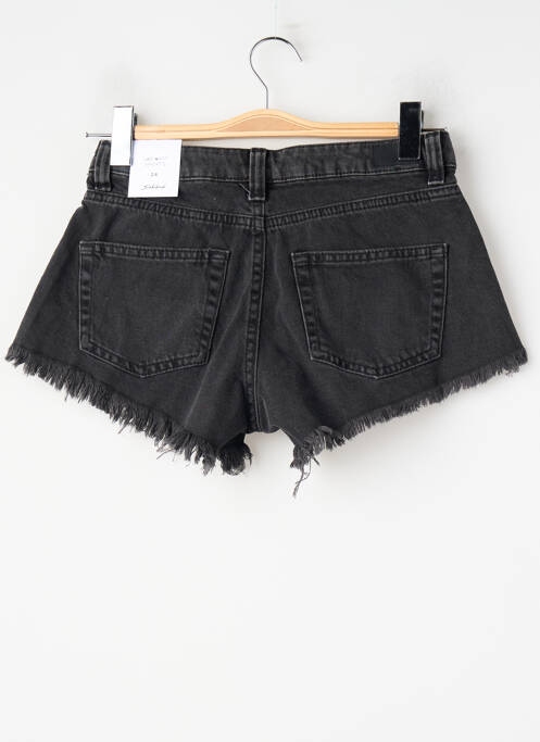Șort negru SUBDUED femme