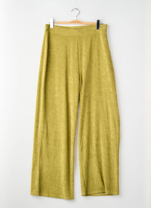 Pantalon larg verde JACQUELINE DE YONG femme