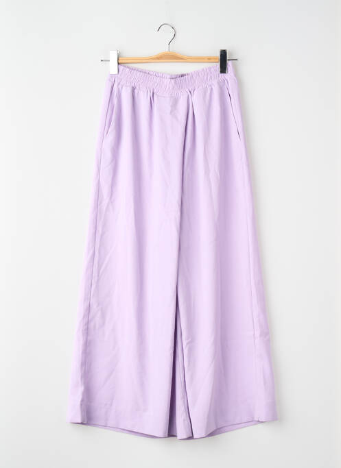 Pantalon larg violet VERO MODA femme