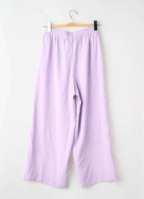 Pantalon larg violet VERO MODA femme
