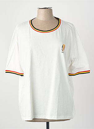 Tricou alb ZEB STYLE LAB  femeie