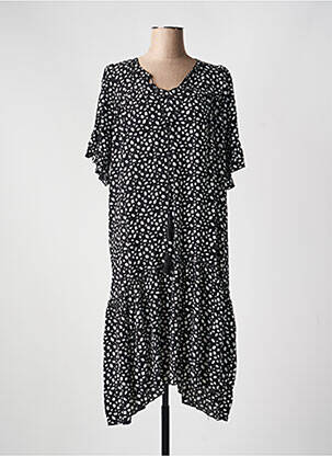 Rochie midi negru GOA femeie