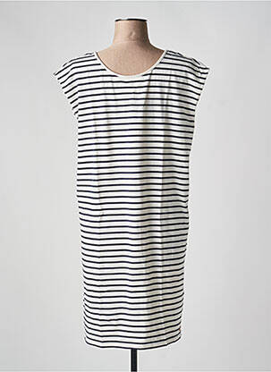 Rochie scurtă alb DES PETITS HAUTS femeie
