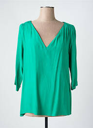 Tunică mâneci lungi verde SEE U SOON femeie