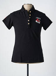 Polo negru HIP WAY femeie
