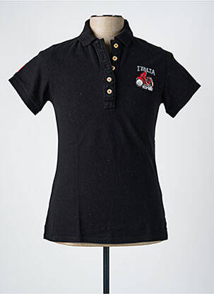 Polo negru HIP WAY femeie
