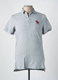 Polo gri ABERCROMBIE & FITCH bărbat