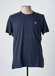 Tricou albastru ABERCROMBIE & FITCH bărbat