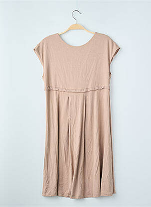 Rochie scurtă bej TWINSET femeie