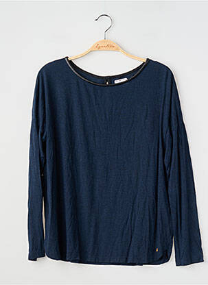 Tricou albastru DES PETITS HAUTS femeie