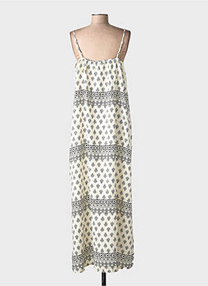 Rochie scurtă guler rotund alb VILA femeie