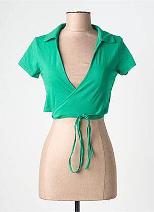 Top scurt verde TALLY WEIJL femeie