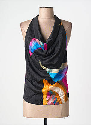 Top negru ASTRID BLACK LABEL femeie