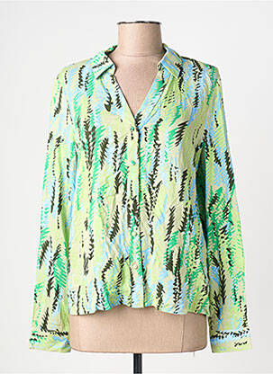 Cămașă croială dreaptă verde VERO MODA femeie
