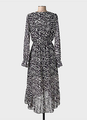 Rochie lungă negru HAILYS femeie