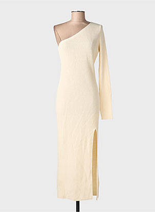 Rochie pulover bej MANGO femme