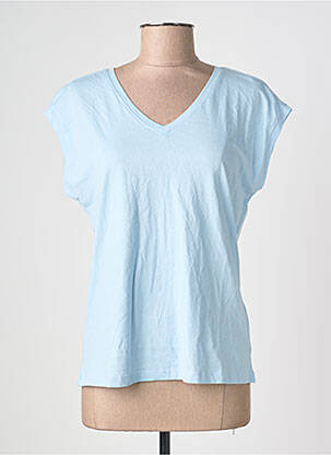 Tricou croială dreaptă albastru ONLY femeie