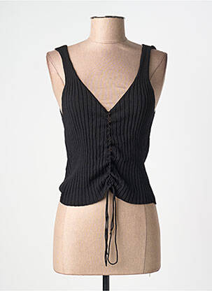 Top negru MANGO femeie