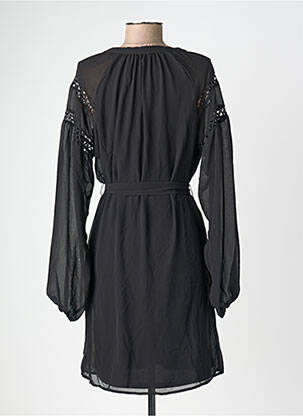 Rochie midi guler în v negru VILA femeie