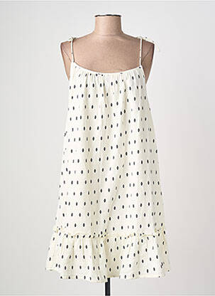 Rochie scurtă fără mâneci fără mâneci alb VILA femeie