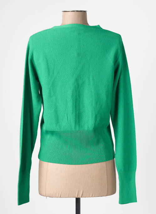 Vestă cu mâneci lungi verde ASTRID BLACK LABEL femme