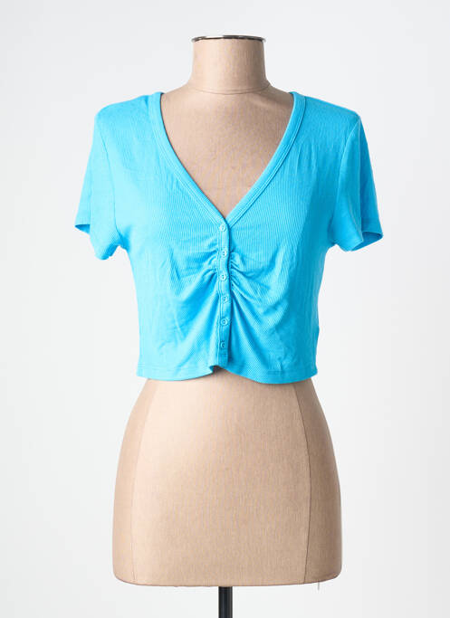 Tricou mâneci scurte mâneci scurte albastru ONLY femme