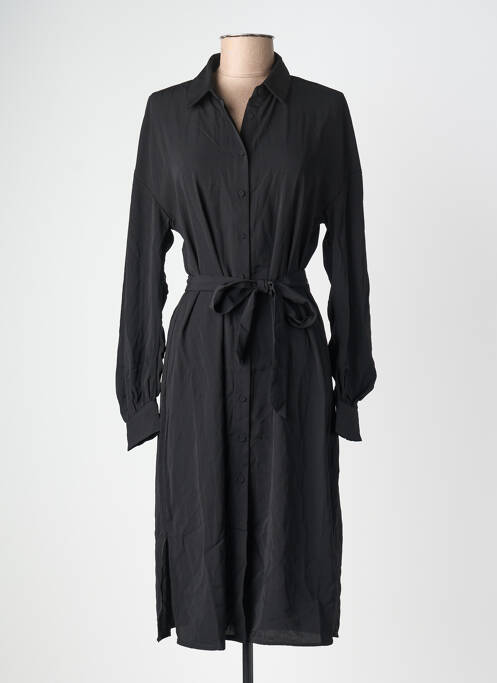 Rochie lungă mâneci 3/4 negru ONLY femme